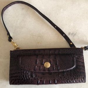 Brahmin wallet / clutch with strap